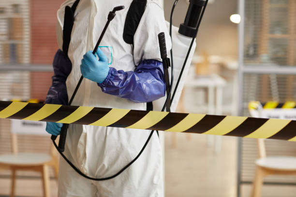 Professional Biohazard technician working in Wilton, IA